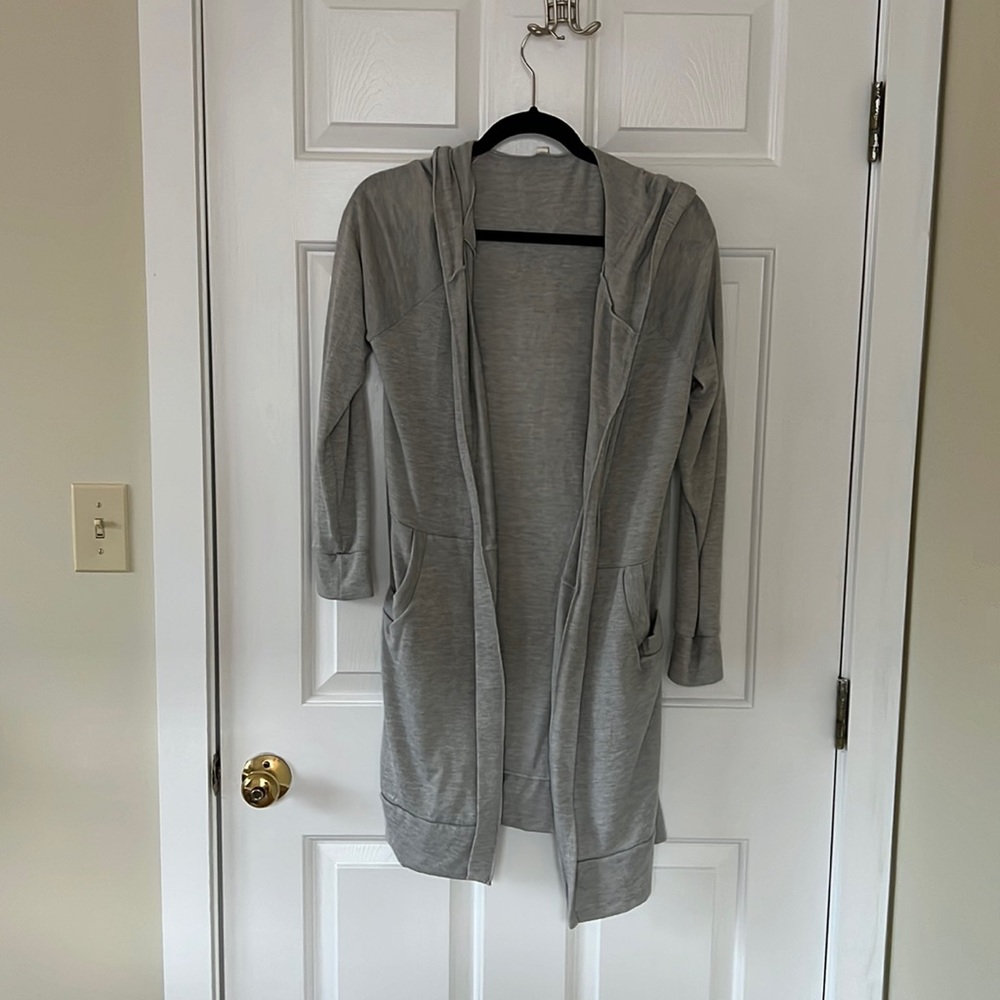 Large Grey Cardigan